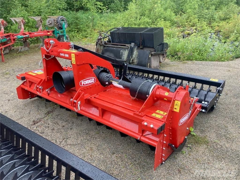Forigo G40-300 Elektriske harver / jordfræsere
