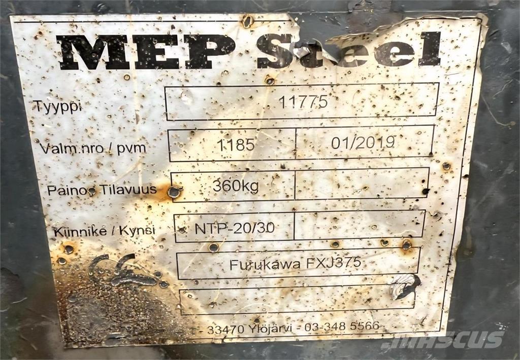 Furukawa 375 FXJ Hydraulik / Trykluft hammere