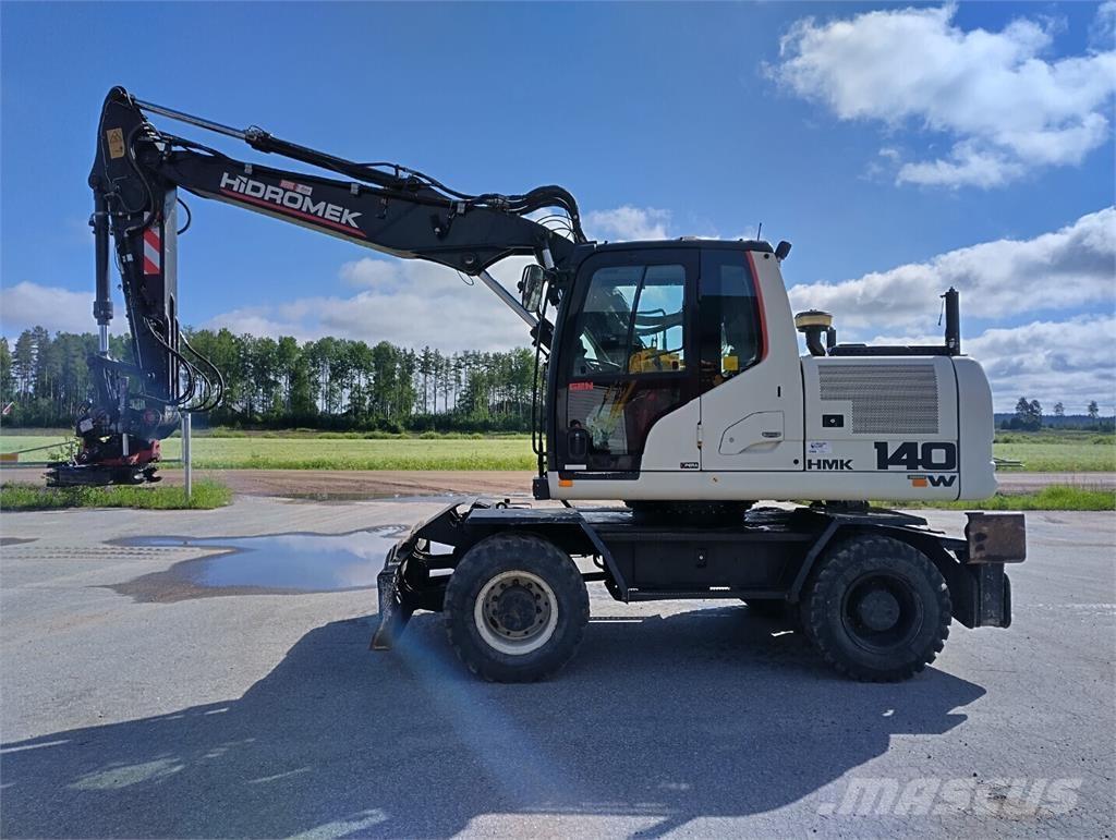 Hidromek HMK 140W Gravemaskiner på hjul
