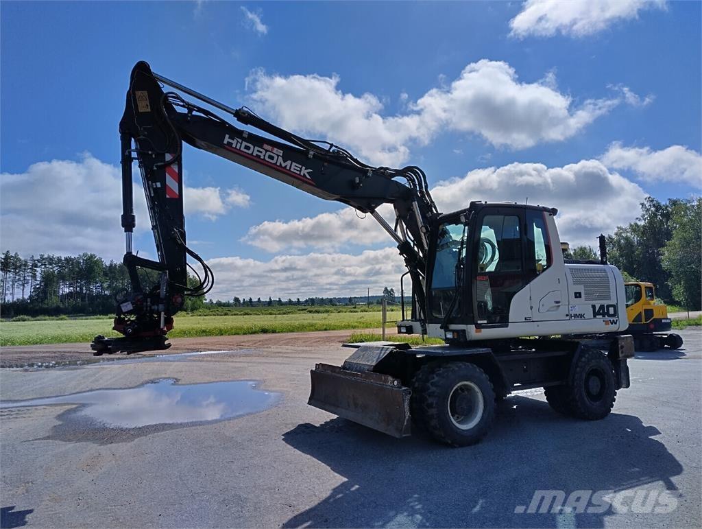 Hidromek HMK 140W Gravemaskiner på hjul