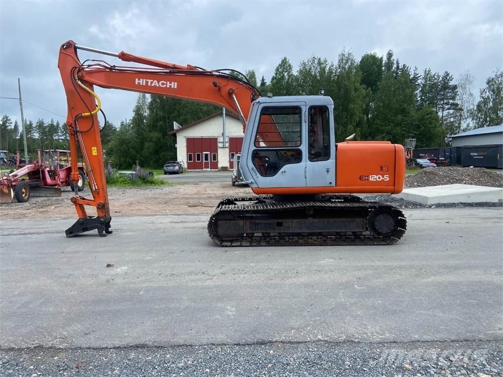 Hitachi Ex 120-2 Gravemaskiner på larvebånd