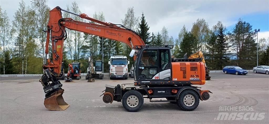 Hitachi ZX190W-6 Gravemaskiner på hjul