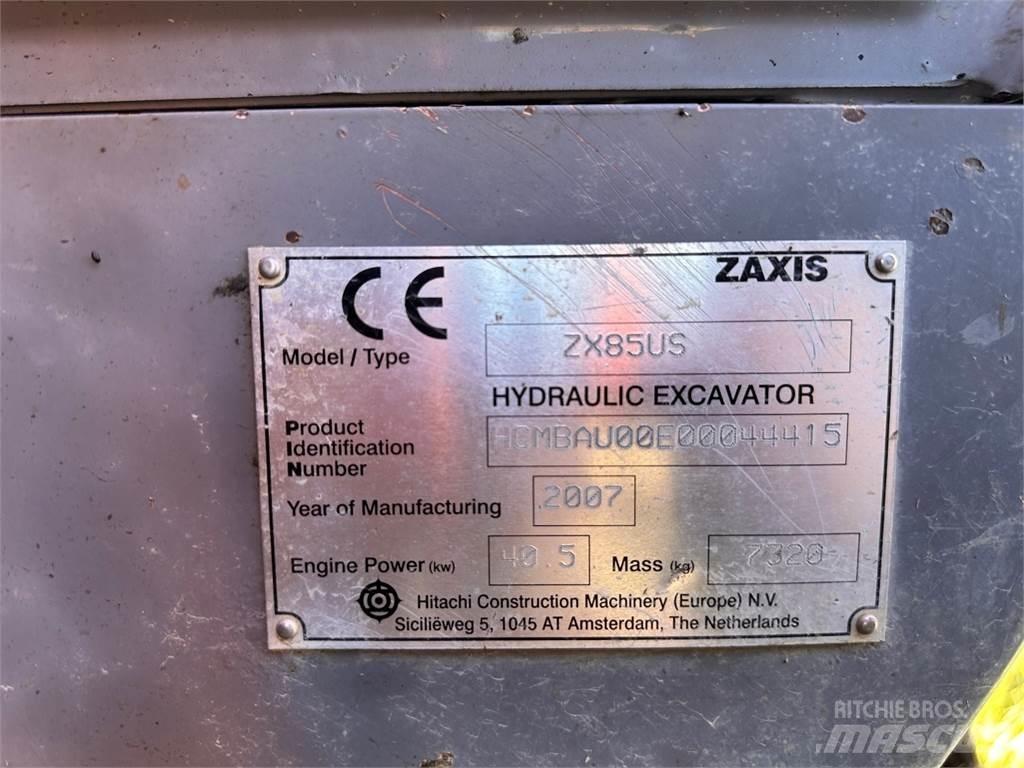 Hitachi ZX85 US Midi-gravemaskiner 7t - 12t