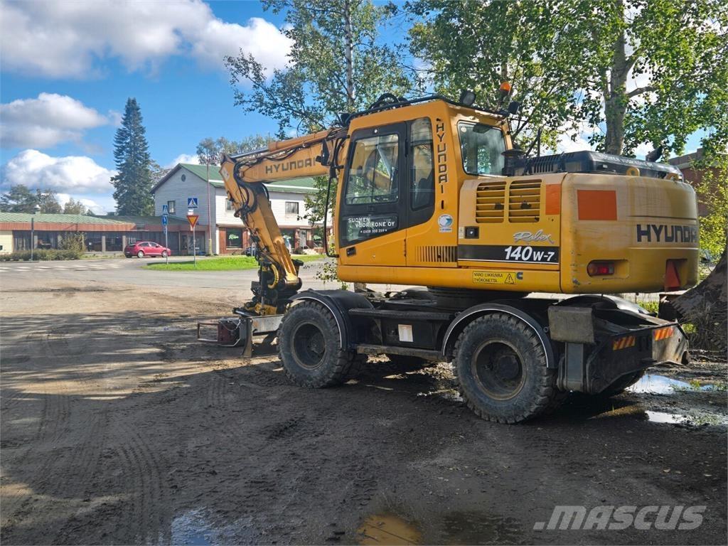 Hyundai 140W-7 Gravemaskiner på hjul