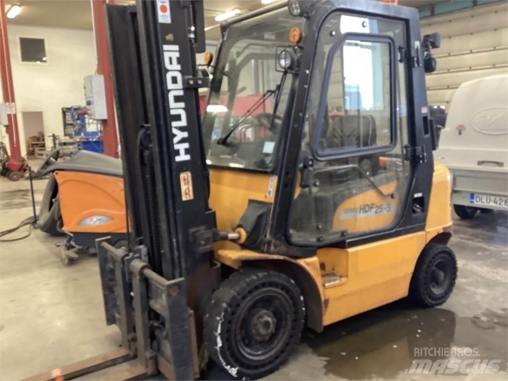 Hyundai HDE 25 E Diesel gaffeltrucks