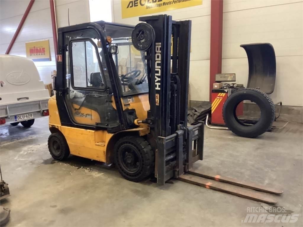 Hyundai HDE 25 E Diesel gaffeltrucks