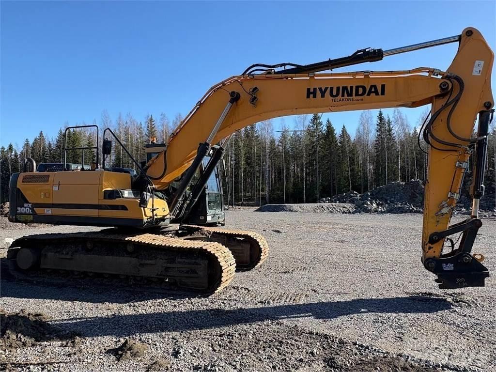 Hyundai HX300L Gravemaskiner på larvebånd