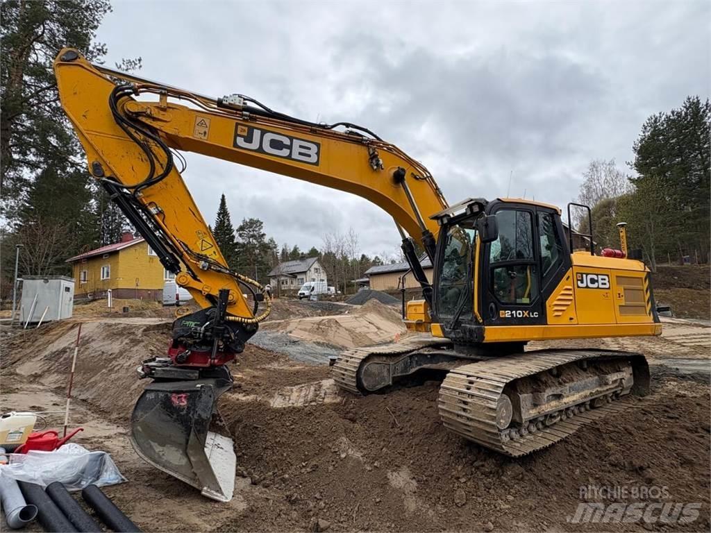 JCB 210 X L 4F Gravemaskiner på larvebånd
