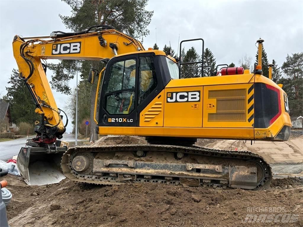 JCB 210 X L 4F Gravemaskiner på larvebånd
