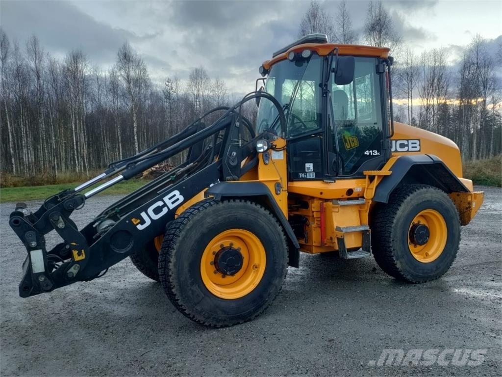 JCB 413 K T4 Læssemaskiner på hjul