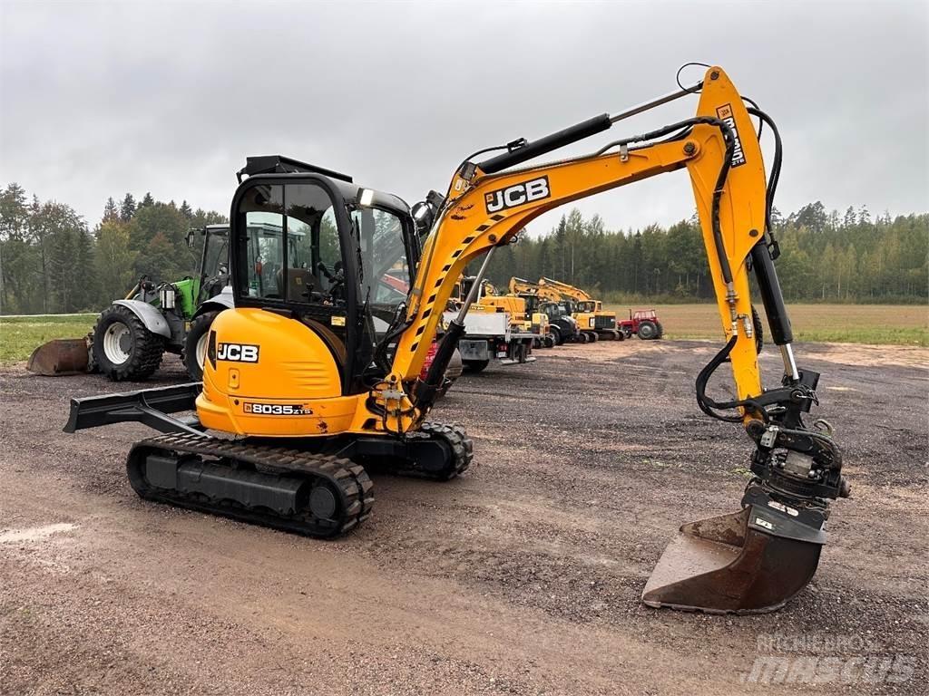 JCB 8035 ZTS Minigravemaskiner