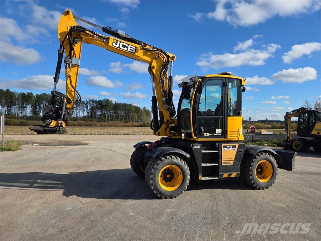 JCB Hydradig 110W Gravemaskiner på hjul