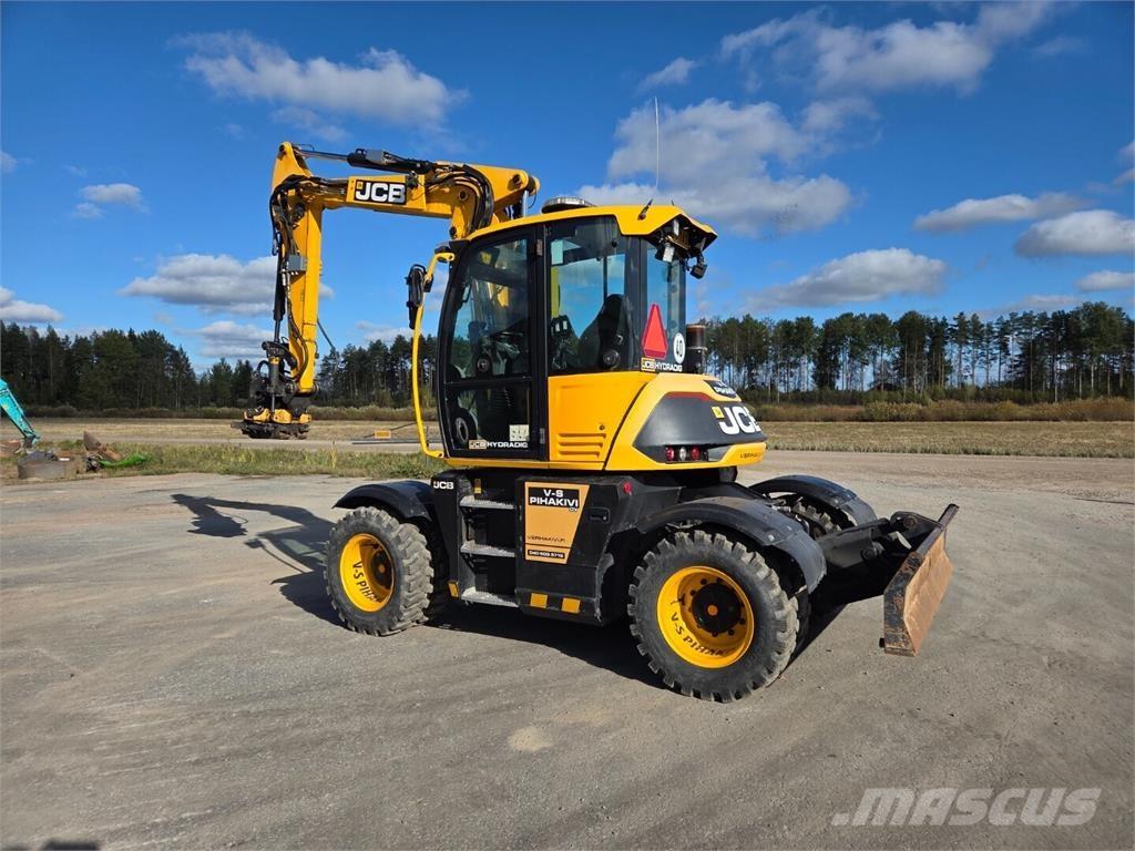 JCB Hydradig 110W Gravemaskiner på hjul