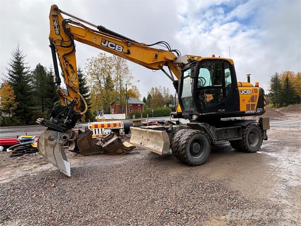 JCB JS 145 W Plus Gravemaskiner på hjul