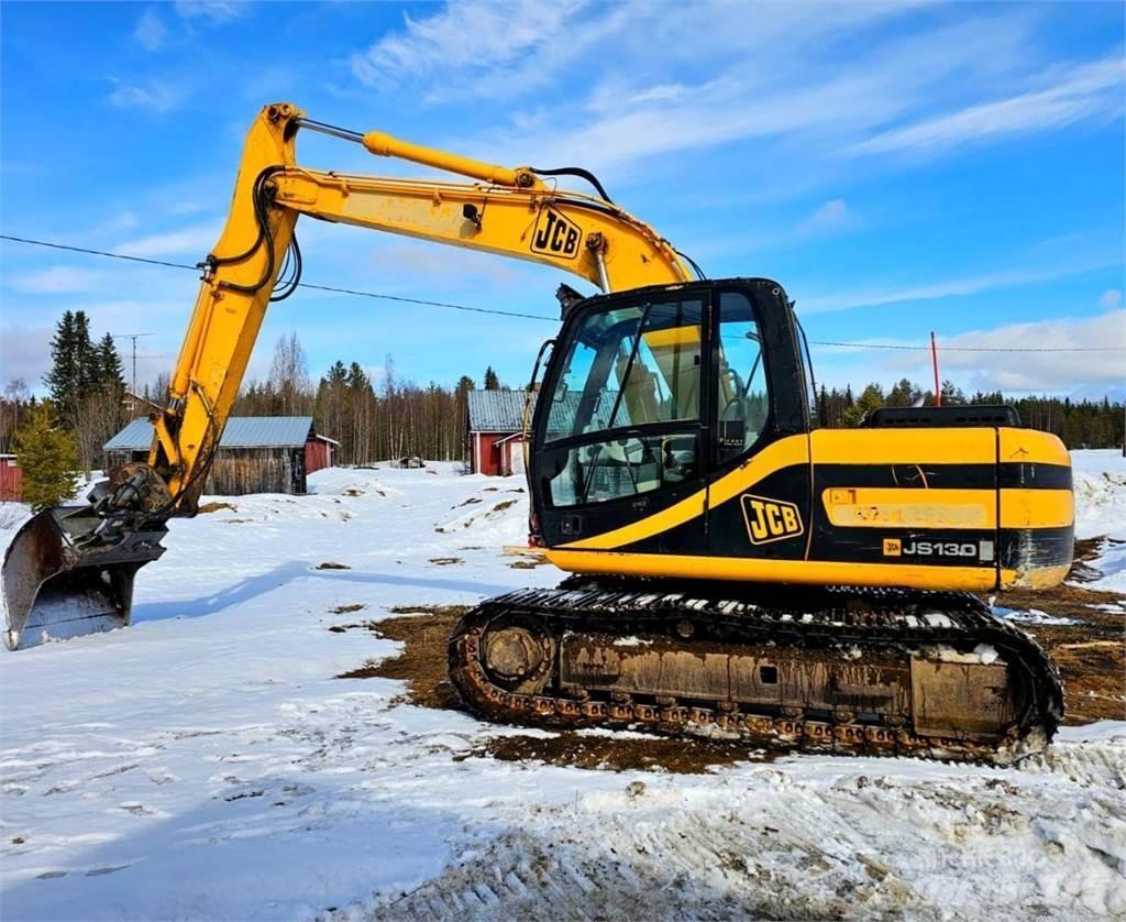 JCB JS130 Gravemaskiner på larvebånd