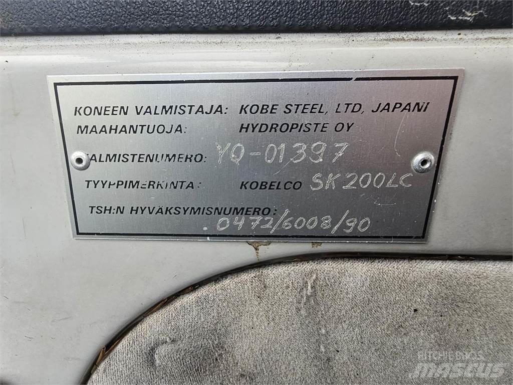 Kobelco SK200LC Gravemaskiner på larvebånd