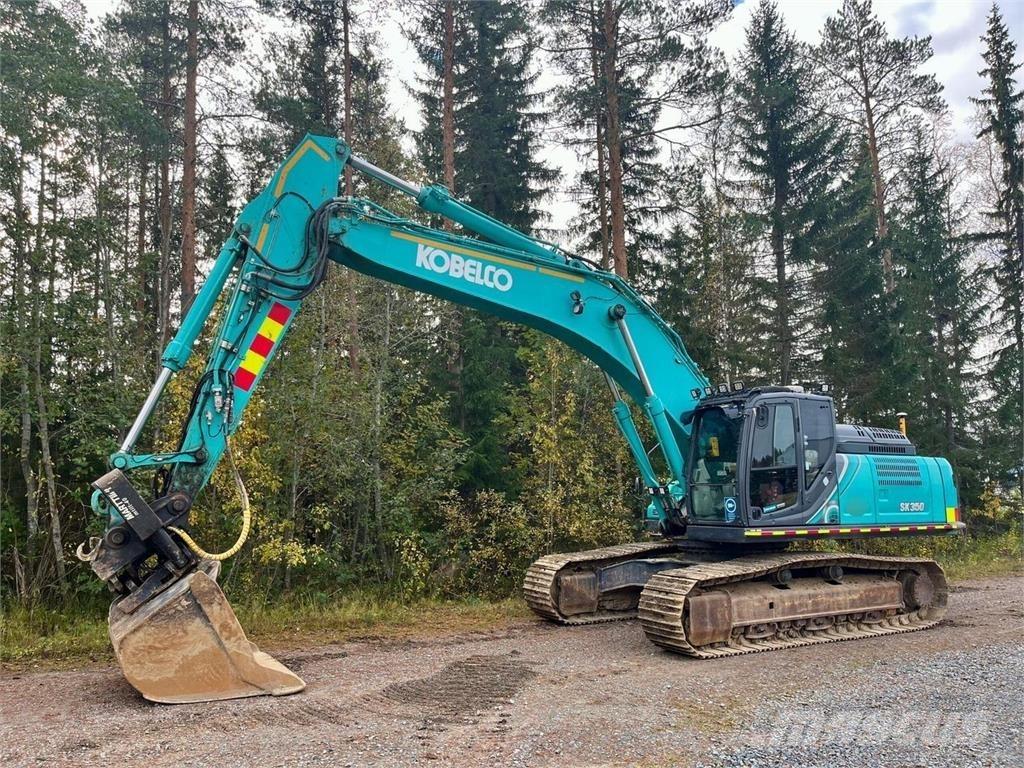 Kobelco SK350 Gravemaskiner på larvebånd