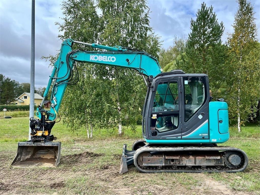Kobelco SK75SR Midi-gravemaskiner 7t - 12t