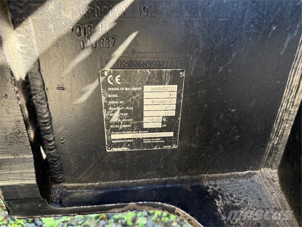 Komatsu 911.5 Skovningsmaskiner