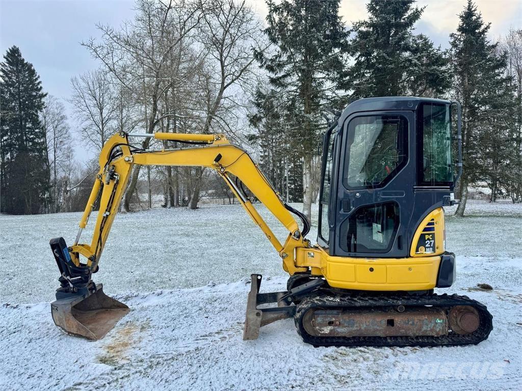 Komatsu PC 27MR-2 Minigravemaskiner