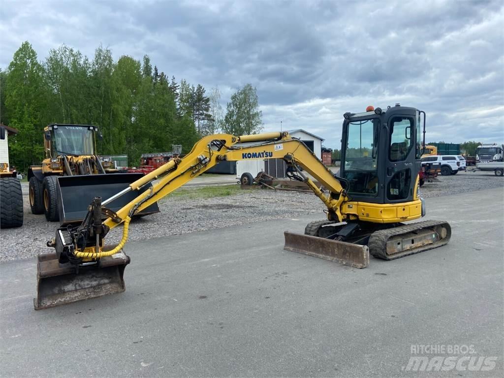 Komatsu PC 35MR-2 Minigravemaskiner