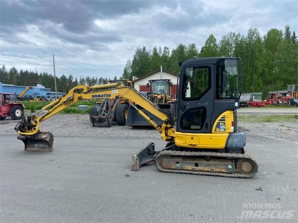 Komatsu PC 35MR-2 Minigravemaskiner