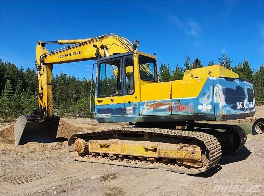 Komatsu PC210LC-3 Gravemaskiner på larvebånd