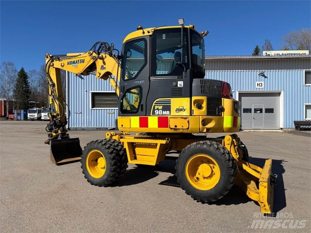 Komatsu PW 98MR-6 Gravemaskiner på hjul