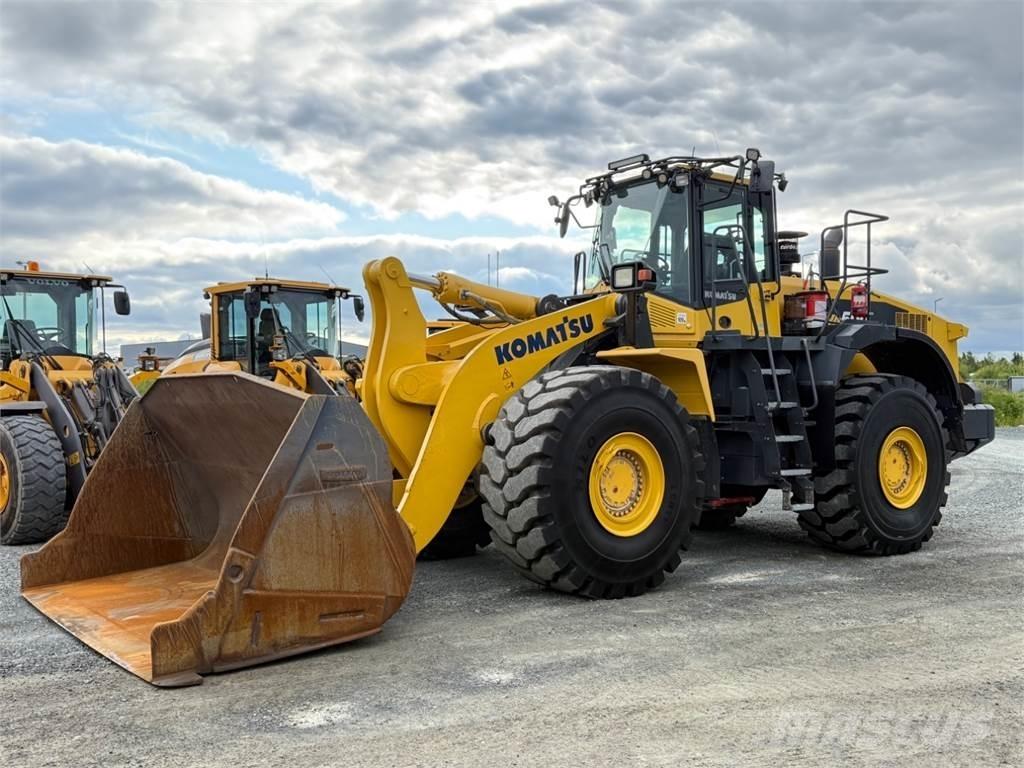 Komatsu WA500-7 Læssemaskiner på hjul
