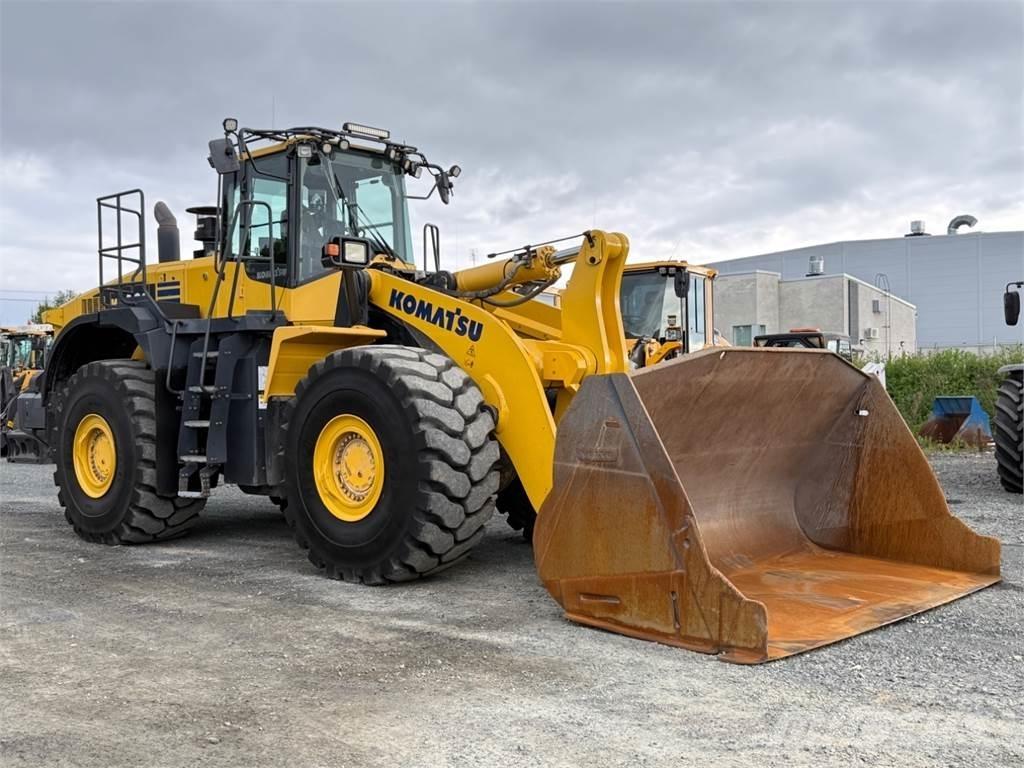 Komatsu WA500-7 Læssemaskiner på hjul