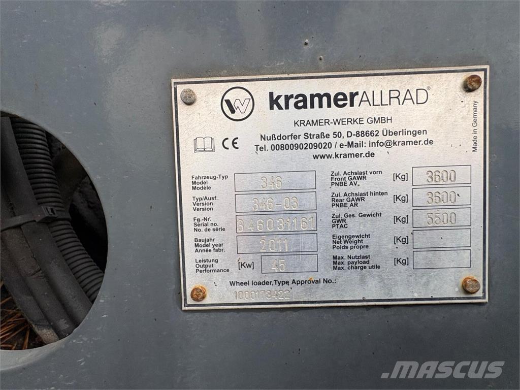 Kramer 750 Læssemaskiner på hjul