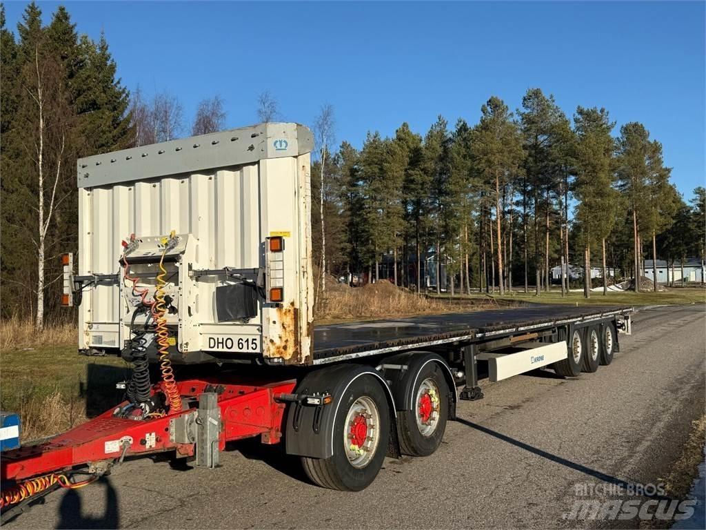 Krone Avolava Anhænger med lad/Flatbed