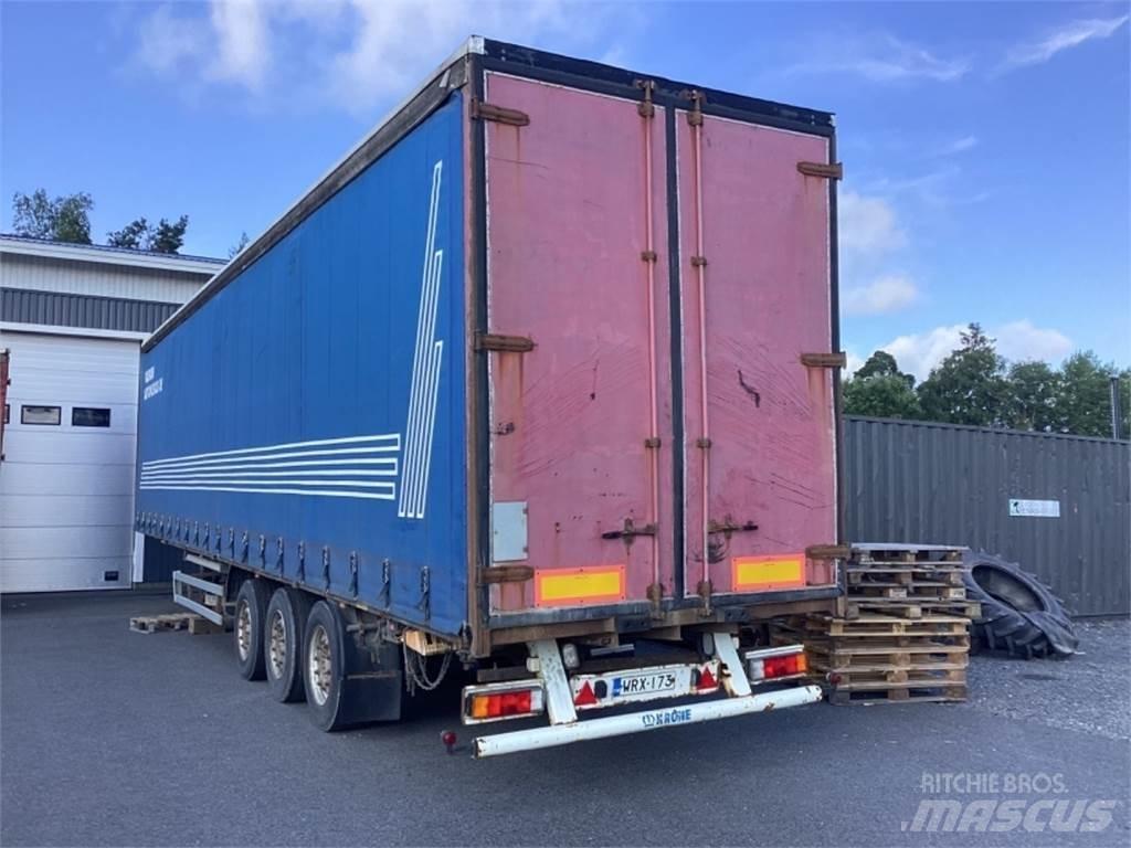 Krone Likukapelli Semi-trailer med Gardinsider