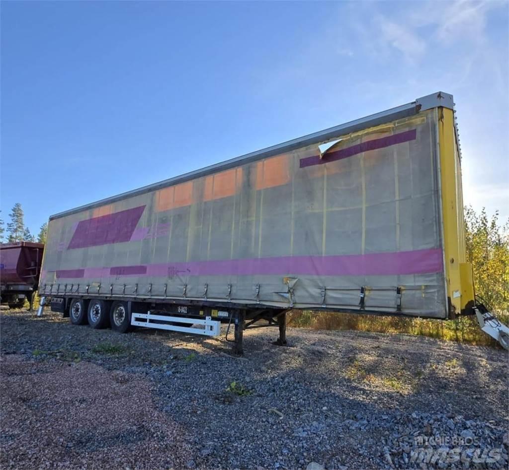 Krone SDP 27 Semi-trailer med Gardinsider