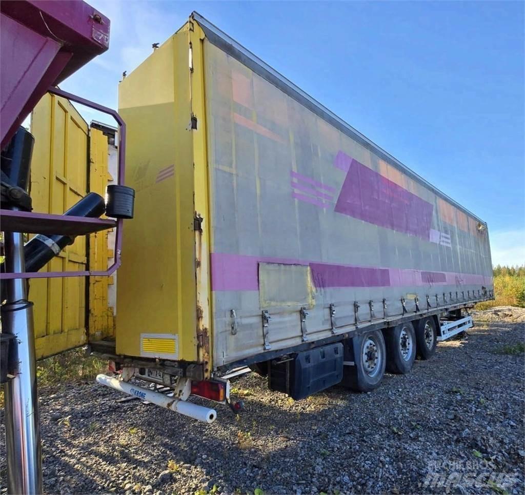 Krone SDP 27 Semi-trailer med Gardinsider
