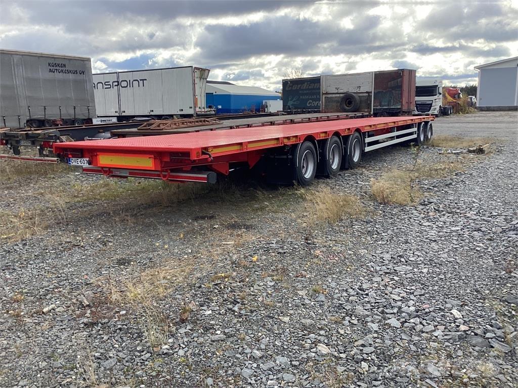 KRT trailer Anhænger med lad/Flatbed