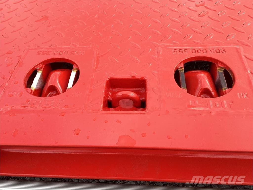 KRT trailer Anhænger med lad/Flatbed