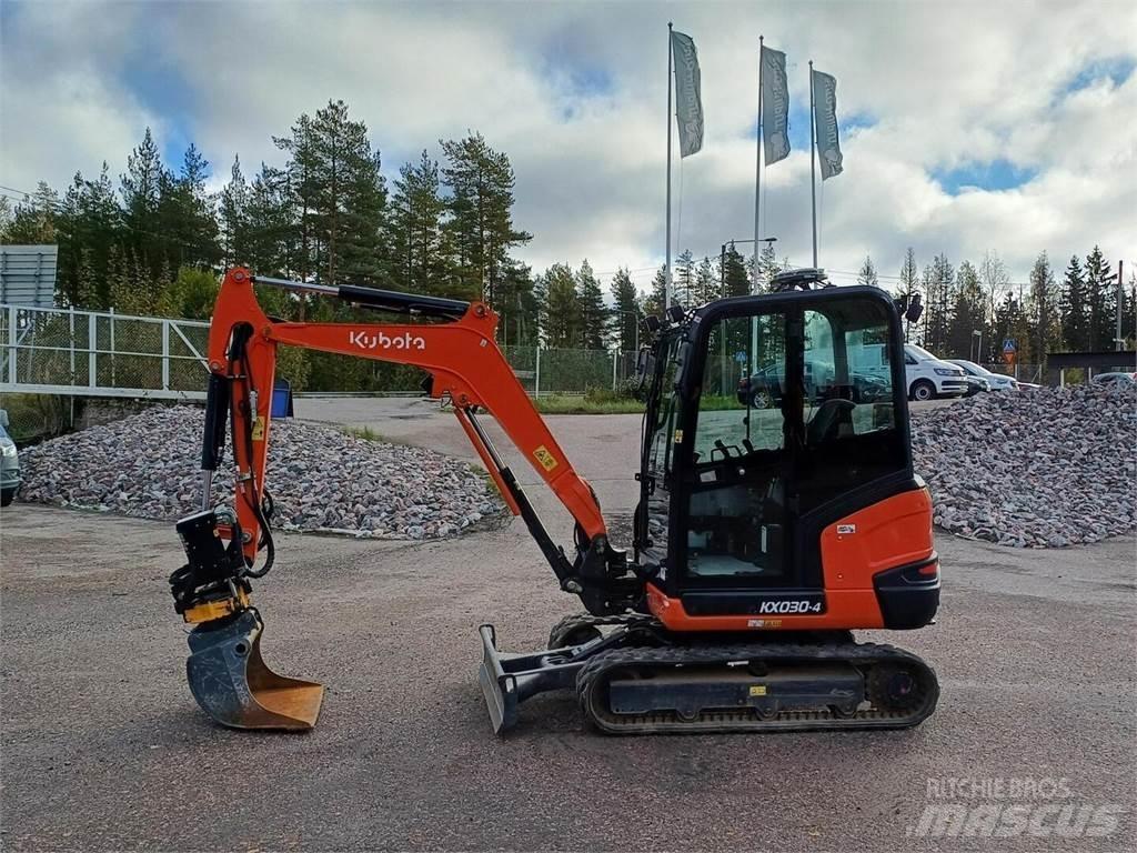 Kubota KX 030-4 Minigravemaskiner