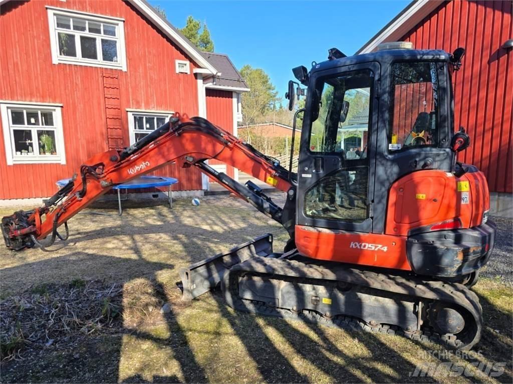Kubota KX 057-4 Gravemaskiner på larvebånd