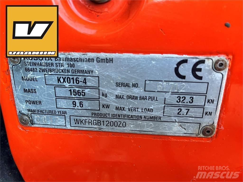 Kubota KX016-4 Minigravemaskiner