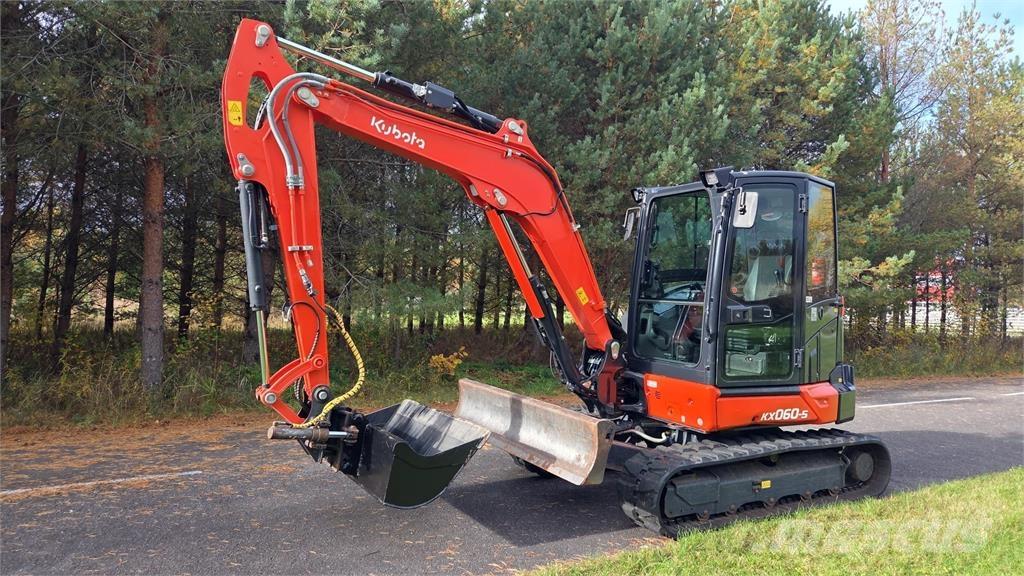 Kubota KX060-5 Minigravemaskiner