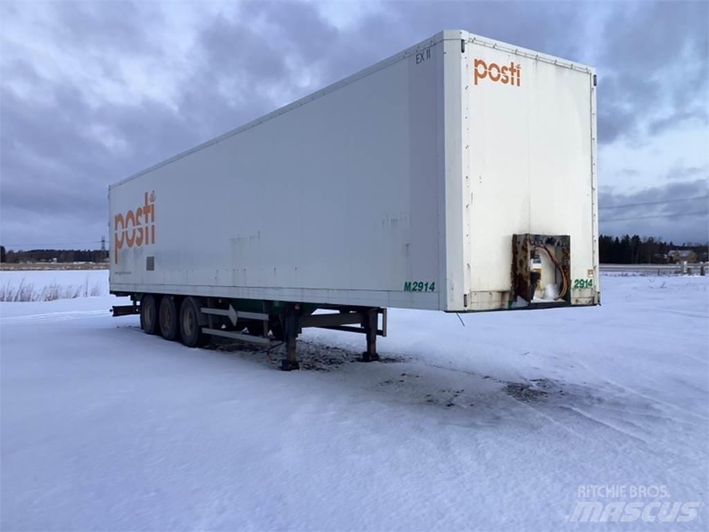 Närko Ppv Semi-trailer med fast kasse