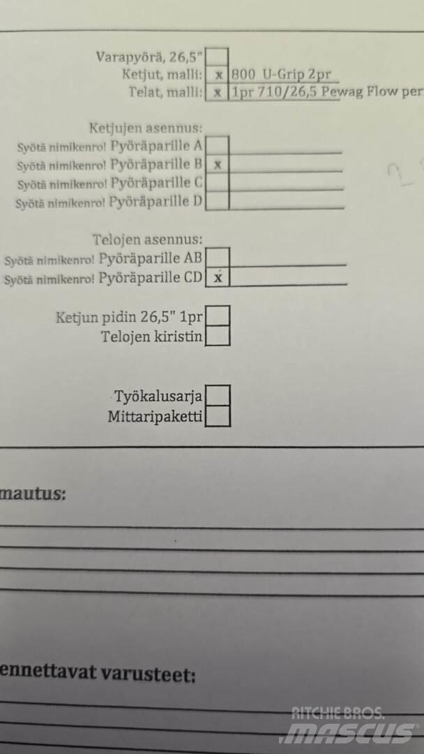 Ponsse Buffalo Udkørselsmaskiner