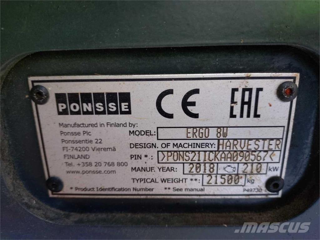 Ponsse Ergo Skovningsmaskiner
