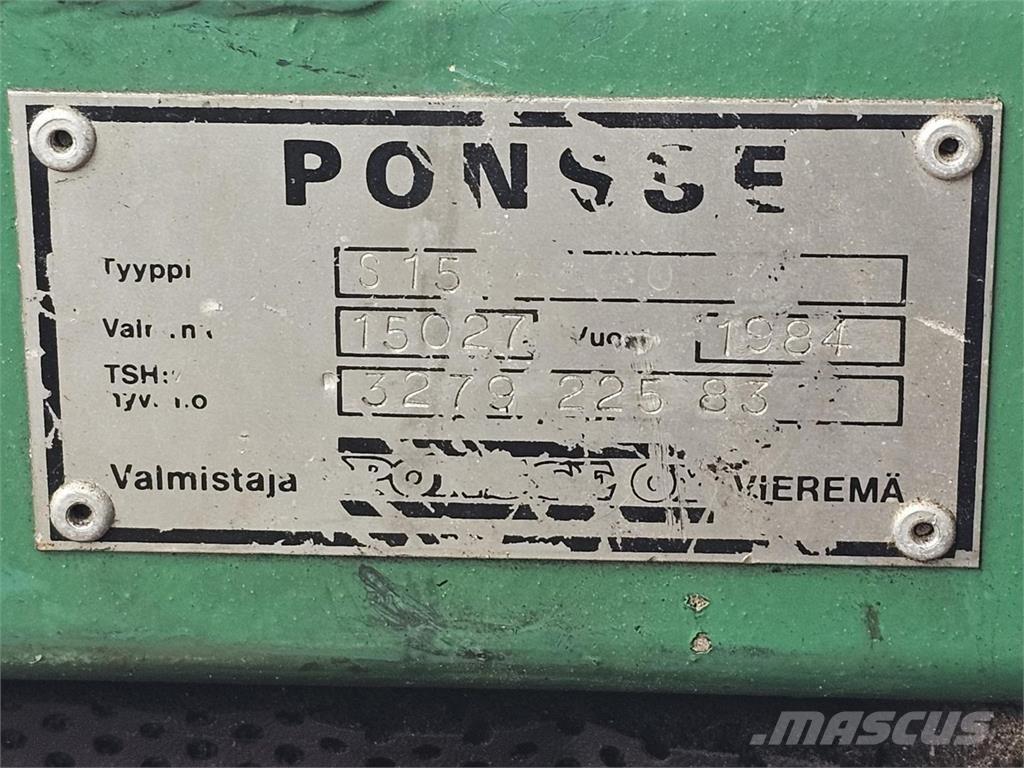 Ponsse S15 Udkørselsmaskiner