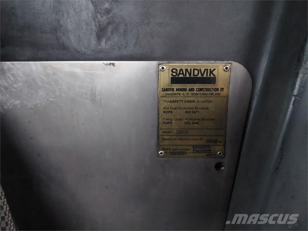 Sandvik TORO 621 Læssemaskiner på hjul