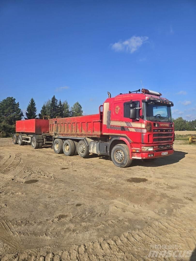 Scania 164 Lastbiler med tip