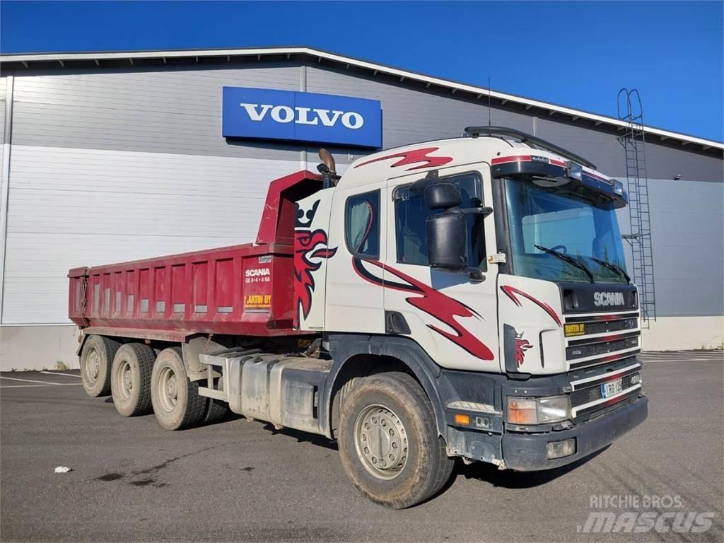 Scania P124 420hp Lastbiler med tip