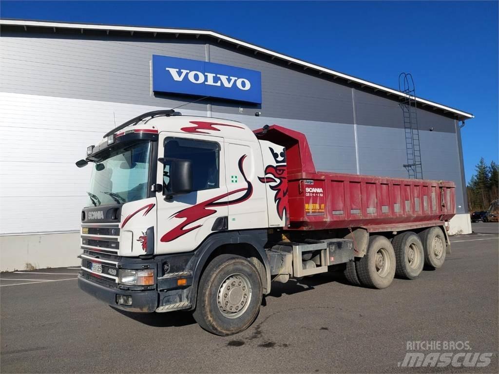 Scania P124 420hp Lastbiler med tip