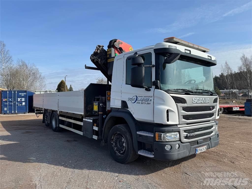 Scania P370 Lastbil med kran